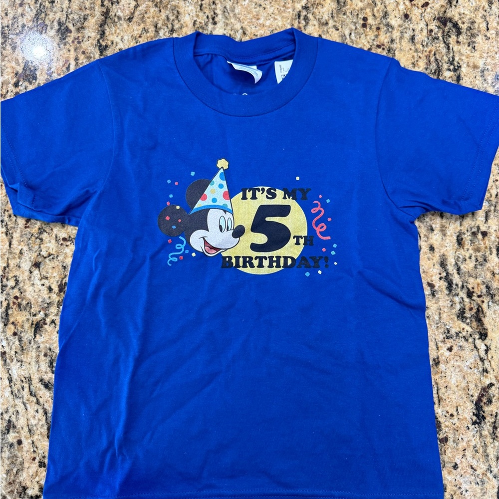Mickey Mouse 5th Birthday T-Shirt